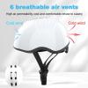 Petimini Kids Bike Helmet with DIY Stickers, CPSC & CE Certified for Toddler Kids Ages 2-6 Boys Girls, Multi-Sport Safety Cycling Skating Scooter Helmet, Multiple Colors(white)
