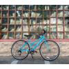 AVASTA Populus 700C Road Bike for Women with Kickstand, 15 17 Inch Lightweight Step Through Aluminum Alloy Frame, 7-Speed Drivetrain, Multiple Colors(Blue)