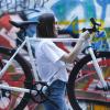 AVASTA Single-Speed Fixed Gear Urban Commuter Bike for Women and Men,Light weihgt Unisex Fixie Bike,Flat Handlebar and Flip Flop Hub City Road Bike,54 White