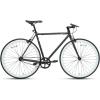 AVASTA Single-Speed Fixed Gear Urban Commuter Fixie Bike Flip Flop Hub Bicycle, Multiple Colors(Black & White)