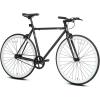 AVASTA Single-Speed Fixed Gear Urban Commuter Fixie Bike Flip Flop Hub Bicycle, Multiple Colors(Black & White)