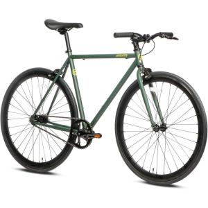 AVASTA Single-Speed Fixed Gear Urban Commuter Fixie Bike Flip Flop Hub Bicycle, Multiple Colors(Green)