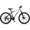 AVASTA Earth 26 27.5 inch Mountain Bike with 21-Speed, Aluminum Frame, Dual Disc Brake, Comfortable Saddle, Multiple Colors(Gray)