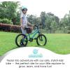 AVASTA Govet 20” Kids Mountain Bike for 6-12 Years Old Boys Girls with Suspension Fork, 6 Speeds Drivetrain, Multiple Colors(Cyan)