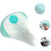 AVASTA Kids Bicycle Saddle for Girls & Boys Waterproof Wide Soft Bike Cushion Dual Shock Absorbing Fit for 12 14 16 18 20 or 20 22 24 26 inch Mountain Road Bike(Mint Green)
