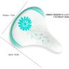 AVASTA Kids Bicycle Saddle for Girls & Boys Waterproof Wide Soft Bike Cushion Dual Shock Absorbing Fit for 12 14 16 18 20 or 20 22 24 26 inch Mountain Road Bike(Mint Green)