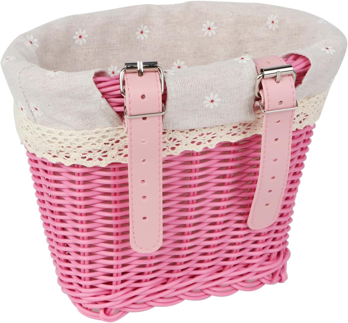 image:imageAVASTA Kids Bike Basket for Girls Boys Fits Most Kids Bicycle Handlebars Easy to Install Children Bike Cute AccessoriesPink