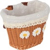 AVASTA Kids Bike Basket for Girls Boys, Fits Most Kids Bicycle Handlebars, Easy to Install Children Bike Cute Accessories(Brown)