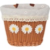 AVASTA Kids Bike Basket for Girls Boys, Fits Most Kids Bicycle Handlebars, Easy to Install Children Bike Cute Accessories(Brown)