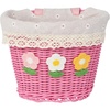 AVASTA Kids Bike Basket for Girls Boys, Fits Most Kids Bicycle Handlebars, Easy to Install Children Bike Cute Accessories(Pink)
