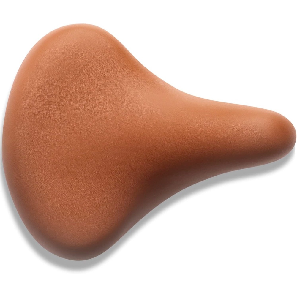 image:imageKids Bicycle Seat Saddle for Girls amp Boys Waterproof Wide Soft Bike Cushion Dual Shock Absorbing Fit for 12 14 16 18 20 or 20 22 24 26 inch Mountain Road BikeBrown