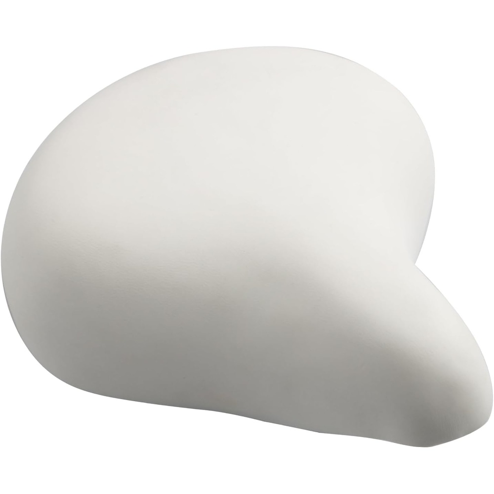 image:imageKids Bicycle Seat Saddle for Girls amp Boys Waterproof Wide Soft Bike Cushion Dual Shock Absorbing Fit for 12 14 16 18 20 or 20 22 24 26 inch Mountain Road BikeWhite