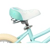 Kids Bicycle Seat Saddle for Girls & Boys | Waterproof Wide, Soft Bike Cushion, Dual Shock Absorbing, Fit for 12 14 16 18 20 or 20 22 24 26 inch Mountain Road Bike(Mint Green)