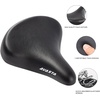 Kids Bicycle Seat Saddle for Girls & Boys | Waterproof Wide, Soft Bike Cushion, Dual Shock Absorbing, Fit for 12 14 16 18 20 or 20 22 24 26 inch Mountain Road Bike(Black)