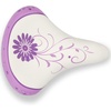Kids Bicycle Seat Saddle for Girls & Boys | Waterproof Wide, Soft Bike Cushion, Dual Shock Absorbing, Fit for 12 14 16 18 20 or 20 22 24 26 inch Mountain Road Bike(Purple)