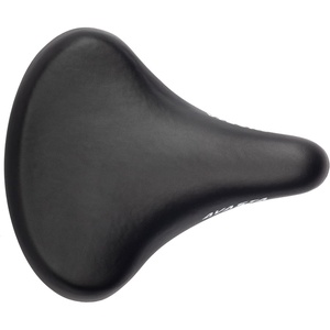 Kids Bicycle Seat Saddle for Girls & Boys | Waterproof Wide, Soft Bike Cushion, Dual Shock Absorbing, Fit for 12 14 16 18 20 or 20 22 24 26 inch Mountain Road Bike(Black)