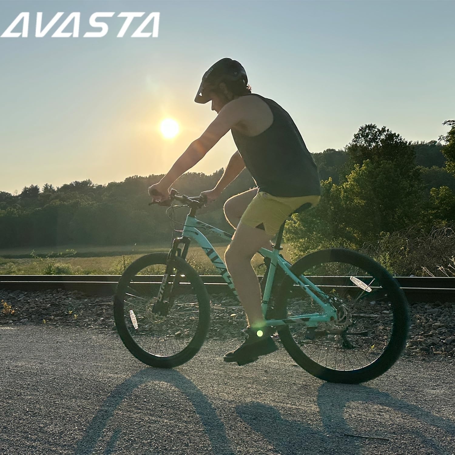 image:imageAV300 26 275 Inch Mountain Bike MTB for Adult Man Women Male Lightweight Aluminum Alloy Frame Dual Disc Brakes Front Suspension 21Speed Gear Shifter Half Hidden Brake CablesBlack
