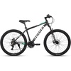 AV300 26 27.5 Inch Mountain Bike MTB for Adult Man Women Male | Lightweight Aluminum Alloy Frame, Dual Disc Brakes, Front Suspension, 21-Speed Gear Shifter, Half Hidden Brake Cables(Black)