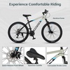 AVASTA Earth 26 27.5 Inch Mountain Bike MTB for Adult Man Women Male(Gray)