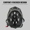 AVASTA Adult Youth Bike Helmet, 55-61 cm, Ages 12+, 0.5 Pounds(200g)(Gray with Black)