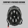 AVASTA Adult Youth Bike Helmet, 55-61 cm, Ages 12+, 0.5 Pounds(200g)(White with Black)