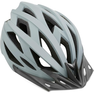 AVASTA Adult Youth Bike Helmet, 55-61 cm, Ages 12+, 0.5 Pounds(200g)(Gray with Black)